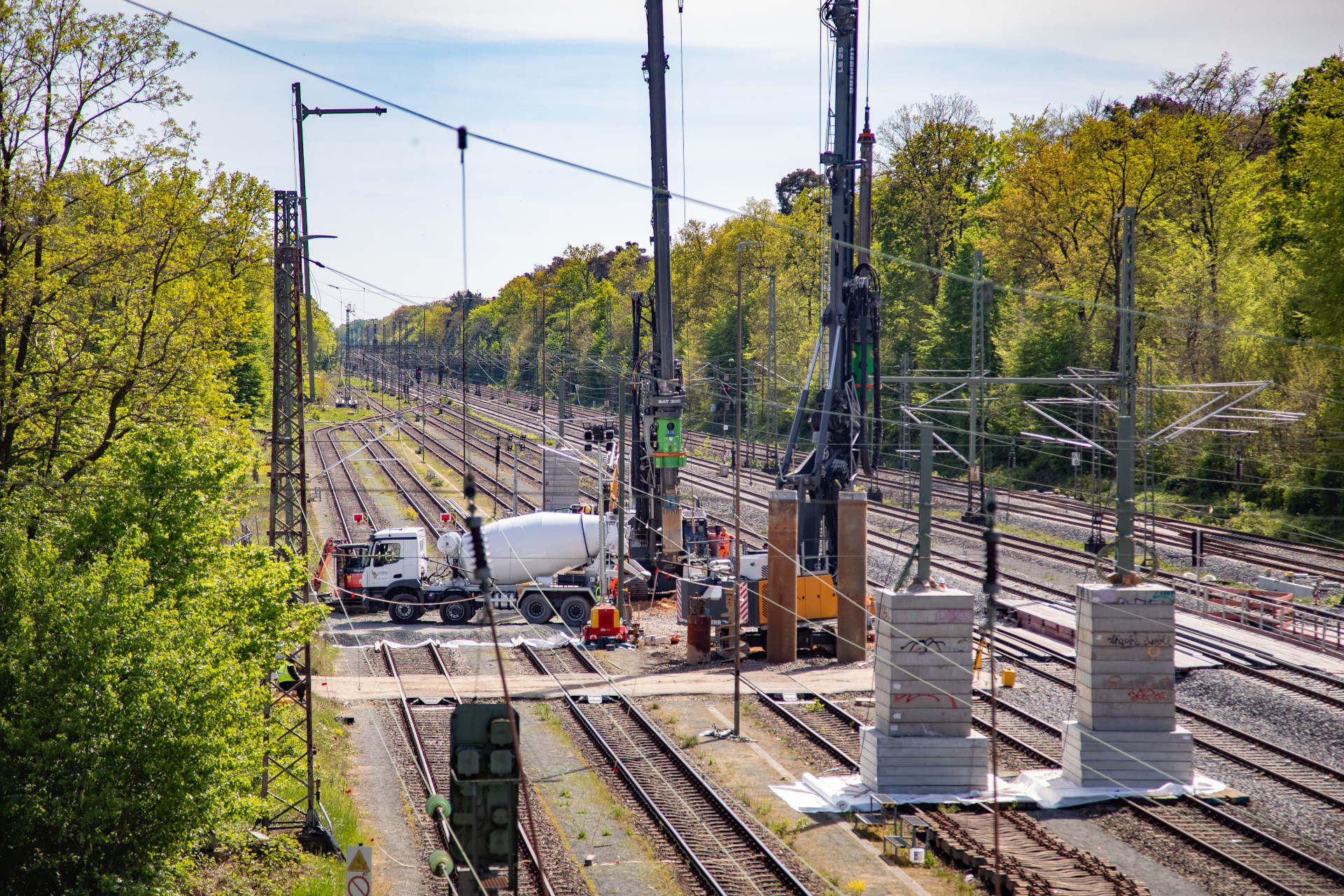Baustelle der RTW Neu-Isenburg